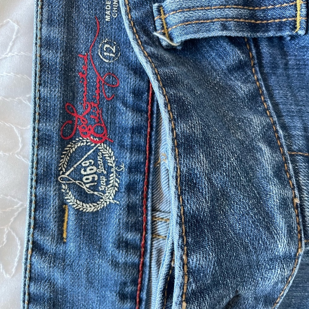 Gap 1969 Capri Jeans Size 12 Used - Picture 3 of 3
